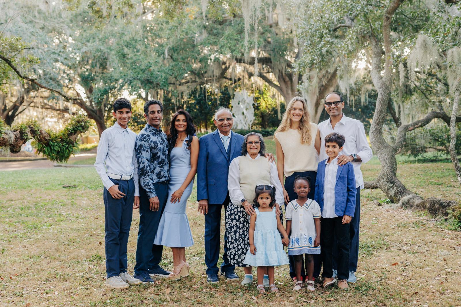 Harsha and Jayant Patel with family